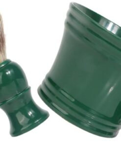 VALICLUD Cuenco de Espuma Portátil de Poliestireno Set de Cuidado Facial para Hombres y Brocha de Afeitar de Cuidado Facial para Hombres Adecuado para Uso en Casa y Viajes