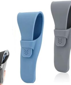 Protector De Bolsa De Afeitar,2 Fundas de Silicona para Maquinilla de Afeitar,Estuche Protector Impermeable y Suave para Viaje
