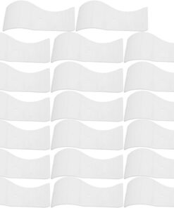 20 Piezas Aplicadores de Cera para Depilación Facial Espátulas Plásticas Reutilizables para Piel Sensible Palitos Precisos para Cejas y Eliminación de Vello