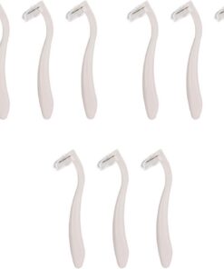 9piezas Recortadora De Cuerpo Para Mujeres Afeitadora Manual De Pelo Herramienta De Depilación Para Axilas y Íntima Diseño Ergonómico y Preciso