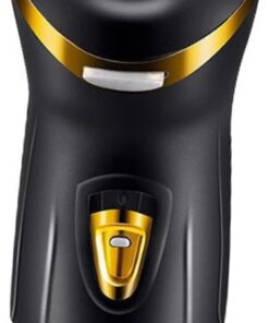 Afeitadora Eléctrica Recargable 4d de Abs Negra para Hombre | Cuchillas Precisas, Diseño Compacto, Cuidado Diario para Varón y Mayores