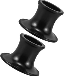 LIFKOME 2piezas Soporte De Aleación Para Maquinillas De Afeitar y Brochas Base Para Manual Organizador Práctico De Herramientas De Afeitar