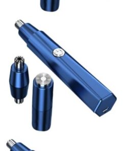 Healeved 3juegos Recortador De Nariz y Orejas Eléctrico Cortapelos Usb Afeitadora Facial Para Vello No Deseado Incluye Sistema De Limpieza y Diseño Ergonómico