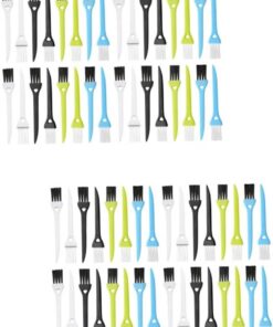 SOLUSTRE 72piezas Cepillos De Limpieza Para Afeitadoras Cepillos De Limpieza De Ranuras y Rendijas Accesorio Para Barberías