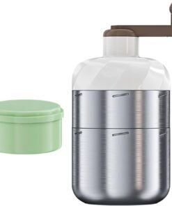 Máquina de Afeitar de Manual Profesional con Piezas Desmontables Trituradora de Manual Adecuada para fácil Limpieza y Almacenamiento Molinillo portátil