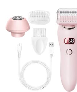 Cortapelos para mujer, depiladoras de depilación para mujer | Depiladora recortadora femenina,Afeitadora facial, cortapelos mujer impermeable, peluquero personal versátil para mujeres