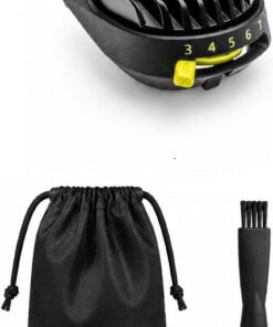 Peine pivotante ajustable para barba Black 3-7mm Adjustable Beard Hair Pivoting Comb Kit Compatible With Philips BT & MG Series MultiGroom Beard Trimmers Shaver