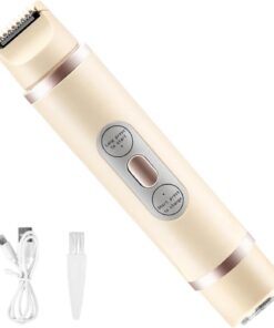 Afeitadora eléctrica para mujer,Afeitadoras eléctricas para mujer | Maquinillas de afeitar para piernas de con doble cabezal,Maquinilla de afeitar de bolsillo para, resistente al agua, rec