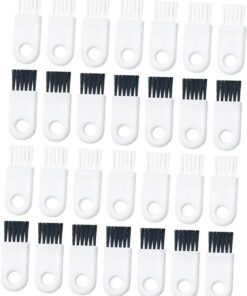 Healeved Cepillo Ligero y Eficaz Pequeño para Limpieza de Afeitadoras Eléctricas en Abs Blanco 30 Piezas para Espacios Difíciles de Alcanzar