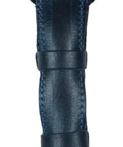 Hide & Drink, funda protectora de cuero de doble filo para afeitar, funda de viaje, hecha a mano, incluye 101 años de garantía: azul pizarra