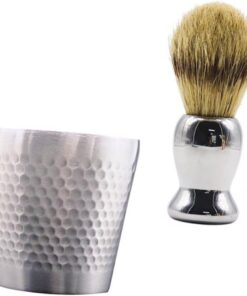 Healeved 3juegos y Tazón De Afeitar Para Hombre Set De Cuidado Personal Soporte Cepillo De y Tazón De Inoxidable Para De San Valentín y Día Del