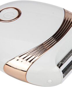 STOBAZA Depiladora Eléctrica para Mujeres Pequeña y Portátil Diseño Eléctrico, Material de Acero Inoxidable y Abs, Adecuado para Uso en Casa y Viaje en Cuerpo y Piernas