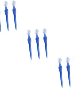 9 Piezas recortadores de cejas máquinas de afeitar eléctricas para la cara moldeadores de cejas recortador de cejas maquillaje maquinillas de afeitar portátiles para cejas Blue