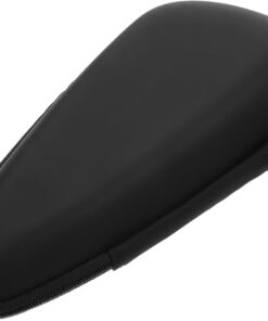 Healeved Estuche Protector para Maquinilla de Afeitar con Cremallera, Resistente al Agua y Ligero, Material Eva Negro Adecuado para Viajes y Uso al Aire Libre