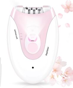 Depiladora facial para mujer con luz LED, pinzas eléctricas inalámbricas, dispositivo de depilación facial