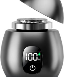 Afeitadora eléctrica recargable amigable Afeitadora eléctrica resistente agua Textura de adecuada para hombres Uso húmedo y Oficina