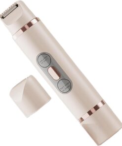 Afeitadora Eléctrica Para Mujer Depiladora Facial Para Zona Del Bikini | Máquina Depiladora Facial Y Corporal Cabeza Doble Para Zona Bikini