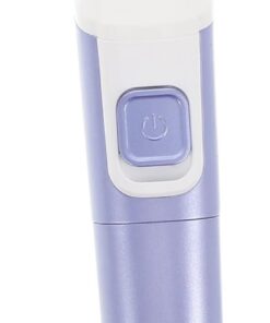 OUNONA Depiladora Eléctrica Unisex Azul para Cuerpo Completo Recargable Indolora y Lavable Afeitadora Facial y Corporal para Mujer y Hombre Eliminador de Cara Piernas Brazos y Íntimas