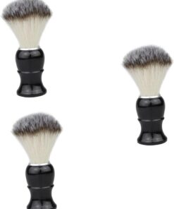 Healeved 3piezas Brocha De Afeitar Para Hombre Cepillo De De Herramienta De Limpieza y Cuidado De Diseño Portátil y Funcional