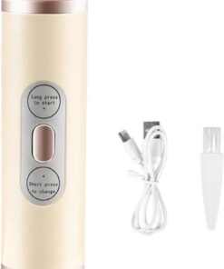 Maquinillas de afeitar eléctricas femeninas,Afeitadora eléctrica | para mujeres - Maquinillas de afeitar para piernas de mujer con doble cabezal,Maquinilla de de bolsillo para mujer