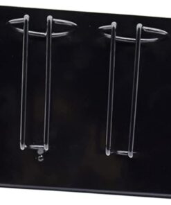 Alipis Colgador De Herramientas De Peluquería Organizador De Herramientas para El Cabello Soporte para Afeitadora De Barba Caja De Afeitadora Acero Inoxidable Maquinilla De Afeitar Marco