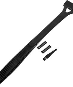 VALICLUD Afeitadora Corporal Manual para Hombre con Triple Cuchilla Ajustable Mango Antideslizante para Uso Seco y Mojado Recortadora de para Espalda y Cuerpo Herramienta de Afeitado