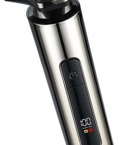 Afeitadora eléctrica pequeña, apta para viajes, IPX7, recortadora pequeña de tres cabezas, potente dispositivo de afeitado con textura, afeitadora eléctrica para hombres