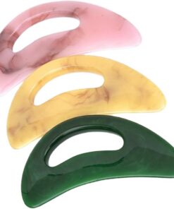 Healeved 3 Piezas Tabla Masaje Para Raspar Herramienta Masaje Para Mujeres Tabla Masaje Para Spa Herramienta Masaje Facial Masajeando Resina Todo El Cuerpo Forma