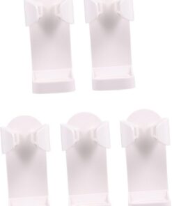 Healeved 10piezas Soporte De Afeitadora Eléctrica Autoadhesivo Organizador De Baño Para Perforación y Resistente La Humedad Para Maquinillas De Afeitar y Recortadoras