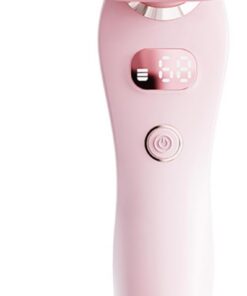 Dispositivo de depilación lavable con pantalla digital, herramienta de eliminación de vello, textura ABS, adecuado para uso corporal y facial, afeitadora de mujeres