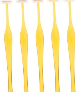 Healeved 10piezas Cortadores De Cejas Herramientas De Afeitar Faciales Para Mujeres Diseño Portátil y Seguro Recortadores De Cejas y Vello Facial Incluye Cuchillas De Inoxidable y Mango