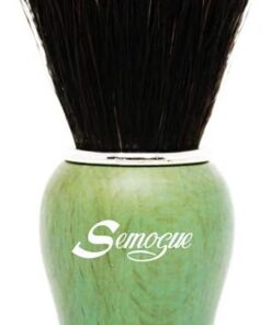 Brocha de Afeitar Semogue Pharos-C3 Cavallo Pure Black - Mango Verde Oceano