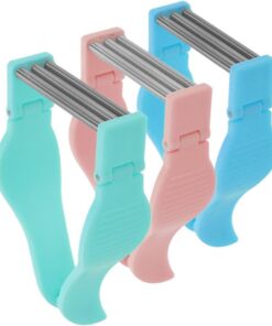 Depiladora Facial Manual para Mujeres de 3 Piezas Hilo de Resorte, Portátil y Fácil de Llevar para Depilación Facial Diaria en Tejido y Cuello