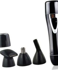 Healeved Recortador de Vello Nasal Diseño Compacto y Material Abs para Hombres y Mujeres Eléctrico Recargable por USB Portátil para Uso Facial