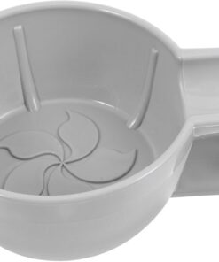 Cuenco Fabricado en Pp de Espuma de Afeitar de Gran Capacidad para Hombres Ligero Agarre Cómodo Adecuado para Afeitado Diario