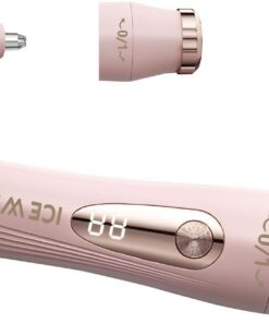 Herramienta de aseo facial para el cuerpo femenino con 3 accesorios, bordes seguros para la piel, potencia rápida, portátil, removedor de vello, afeitadora de tarifa rápida