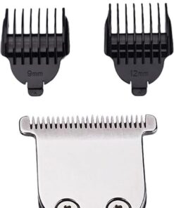 Happyyami Cabezal Peine de Repuesto de Afeitadora Eléctrica para Barba de Metal Resistente al Agua y Cuidado de Piel, Adecuado para Uso en Casa y Salón Profesional