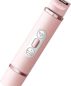 Recortadora para Mujeres - Máquina Depiladora Corporal Femenina - Cabeza Doble Recargable para Cuerpo Rostro Zona Íntima Piernas Piel