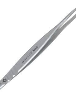 STALEKS PRO Expert 40 - Pinza para cejas profesional TE-40/2