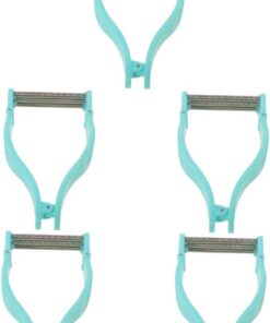 Healeved 5piezas Removedor Facial De Vello Manual Para Mujeres Depilador Portátil Herramienta De Eliminación De Vello Rodillo Diseño Compacto y Ligero Para Viajes y Uso Diario