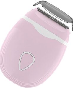 Afeitadora eléctrica para mujer, cortador eléctrico inalámbrico para mujer, afeitadora para depilación de piernas, cara, funciona con pilas