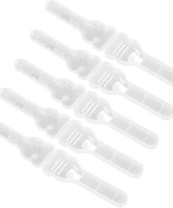 YARNOW 5 Piezas Estuche para Maquinilla de Afeitar Manual, Estuche para Recortadora de Afeitar, Pp, para 5 Maquinillas, Protege contra Aperturas Accidentales, Almacenamiento Higiénico,