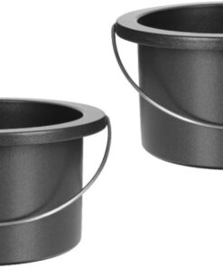 2piezas Contenedor De Derretido De Cera Para Depilación Olla Interior De Calentador De Cera Accesorio Práctico y Duradero Para Uso De Belleza Capacidad y Fácil De Limpiar