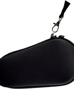 Ciieeo Bolsa de Almacenamiento para Cortadora de Pelo Negro Diseño Compacto y Cremallera, Organizador de Viaje para Afeitadora Adecuado para Oficina y Viajes