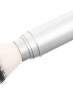 Healeved Brocha De Afeitar Para Hombre Portátil Nylon Compacto Para Barba Tamaño Viaje Limpieza Facial Obsequio Hombres Práctico Duradero