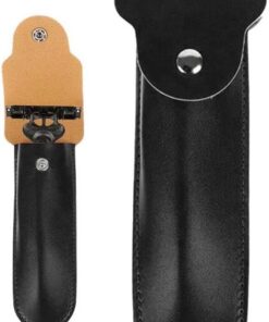 Estuche De Cuero Para Maquinilla De Afeitar, Bolsa De Seguridad Para Maquinilla De Afeitar, Soporte Para Afeitadora De Viaje, Funda Para Maquinilla De Afeitar Portátil, Estuche Para Afeitadora Manual,