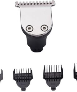de Barba Accesorios de Metal Cabezal de Afeitadora Eléctrica 4 Peines Recambio Seguro Que No Daña la Piel para Uso Profesional Casa