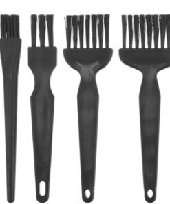 SHINEOFI Cepillos de Limpieza Fácil de Almacenar Juego de 8 Material Pp Agarre Cómodo para Maquinilla de Afeitar Eléctrica Adecuado para Viaje y Oficina