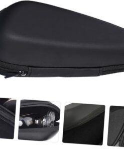 GANAZONO Estuche de Afeitar Eva Negro, 2 Unidades, Protector y Portátil para Maquinilla de Afeitar, Adecuado para Viaje y Almacenamiento Seguro