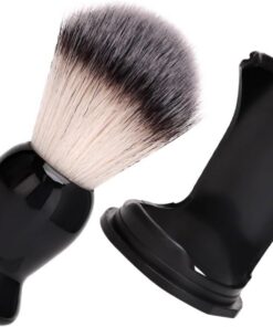 Healeved 1juego De Afeitar Para Hombre Con Soporte y Tazón Accesorio De Aseo Cómodo y